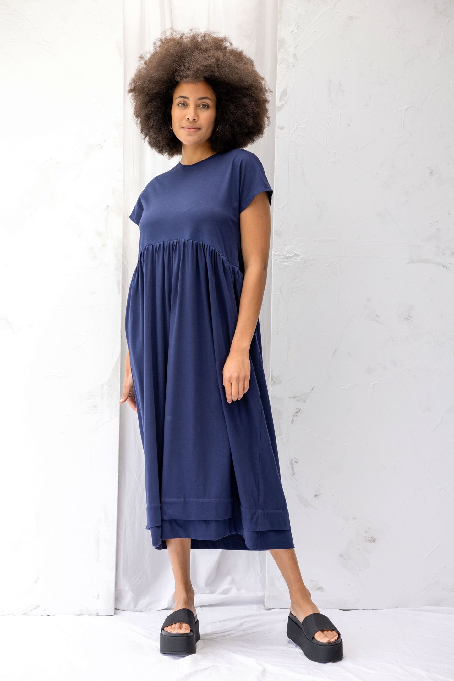 Recreate Dune Dress In Ink- Front