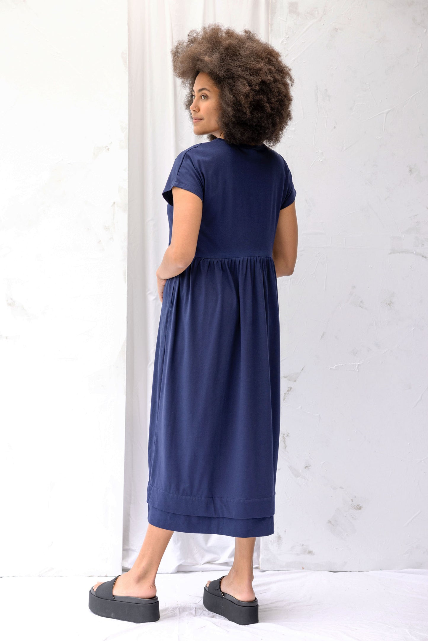 Recreate Dune Dress In Ink - Back 2