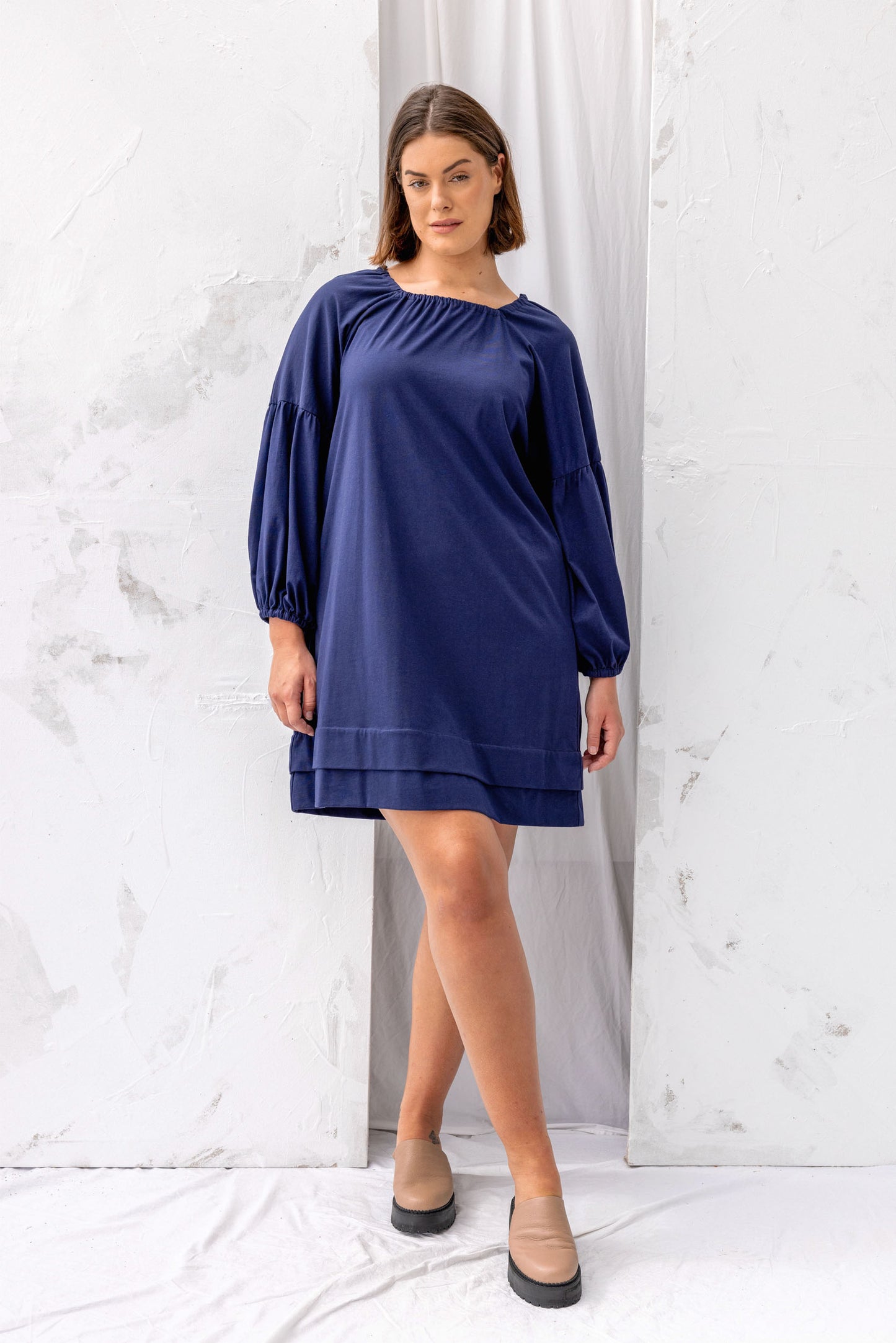 Recreate Mahina Dress In Ink - Size XL