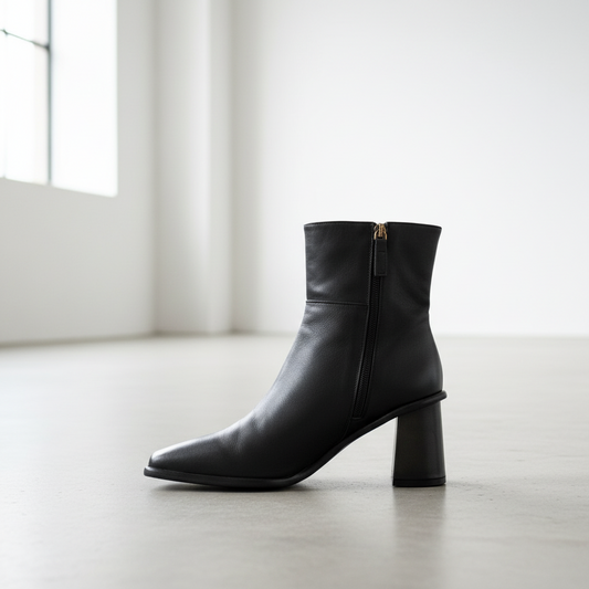 Alohas - West Vintage Leather Boots - Size 39/8