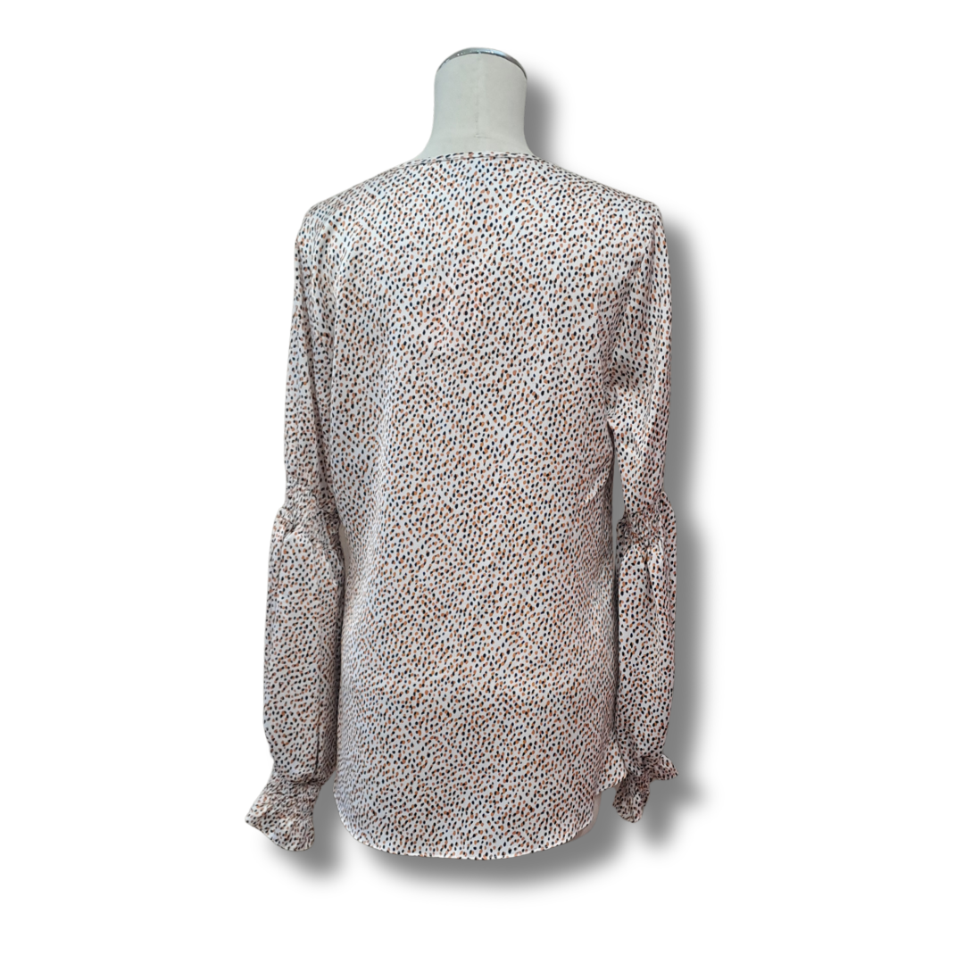 Amaya - Spotty Blouse - Size 8 - Back