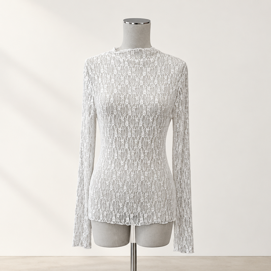Among The Brave - Giving Lace Top - Size 12