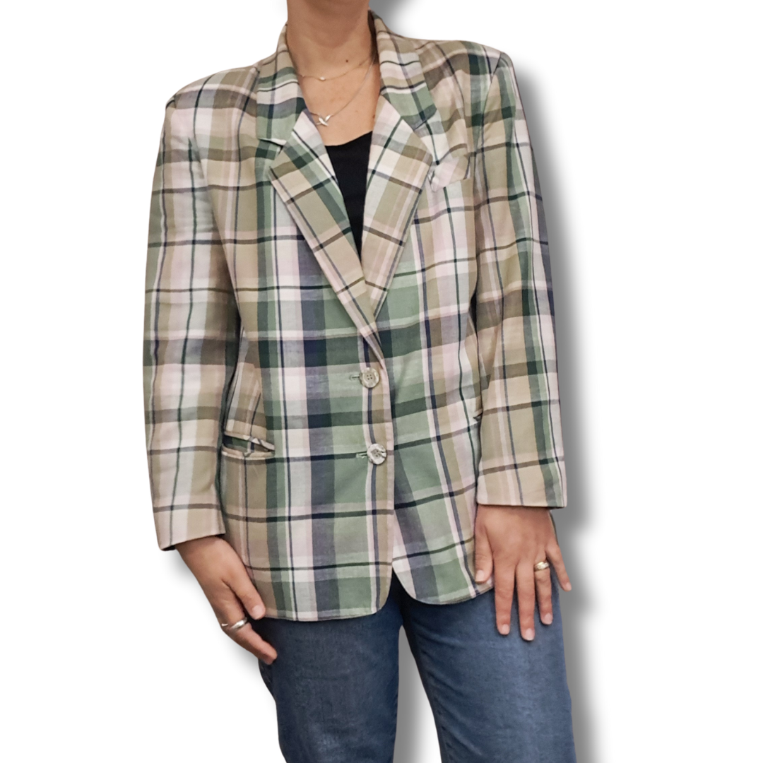 Austin Brown - Linen Blend Jacket - Front View