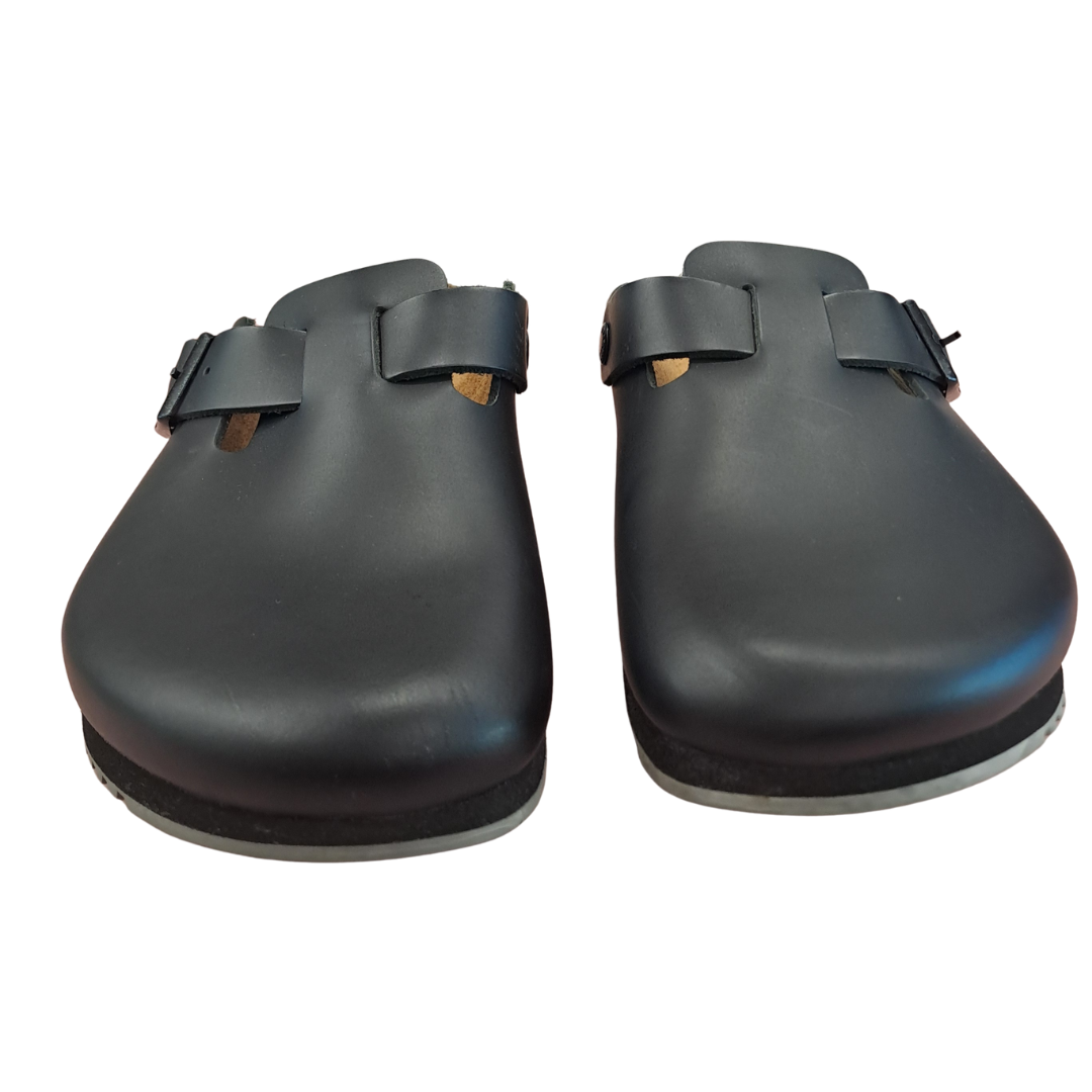 Birkenstock - Boston Oiled Leather Clog - Front View
