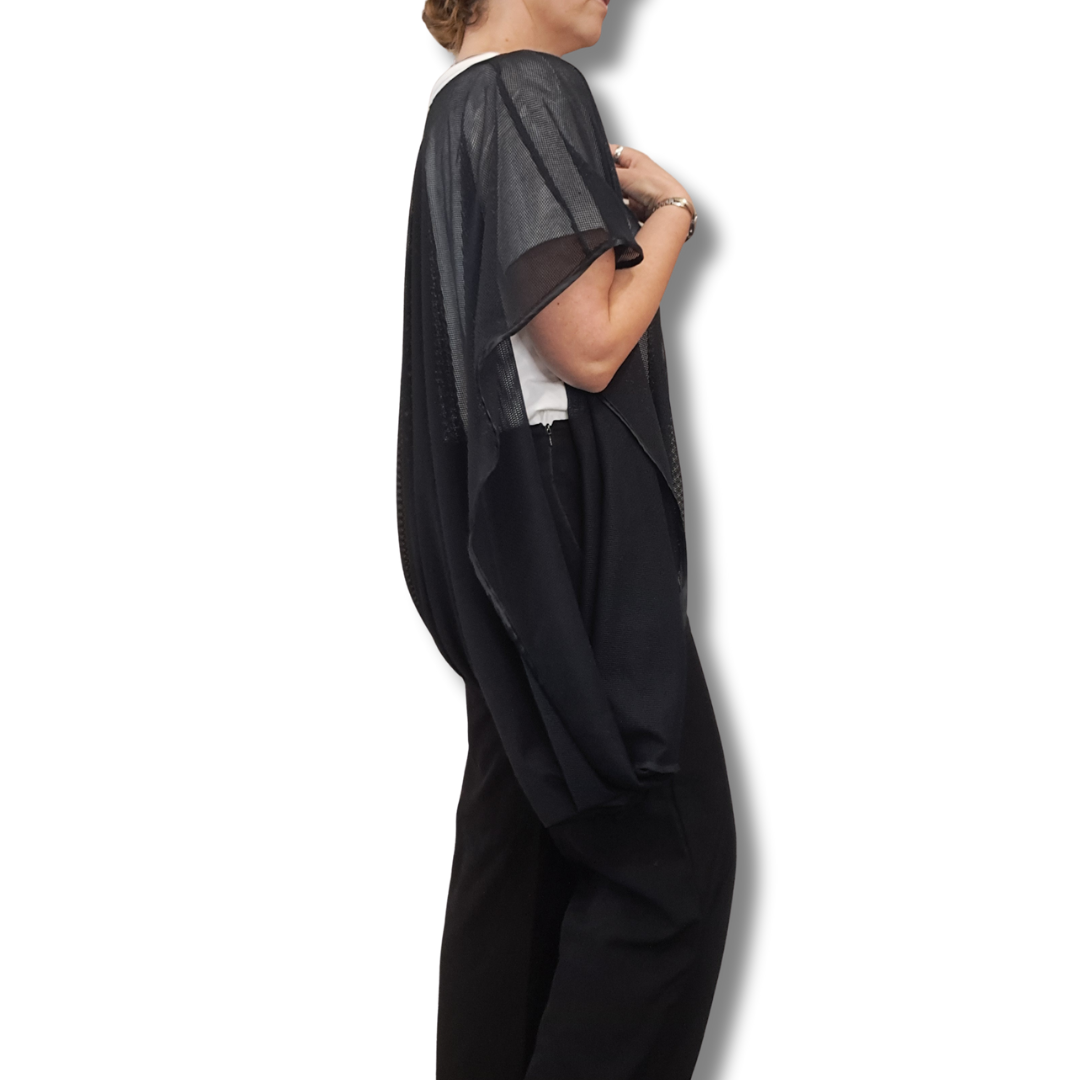 Bittermoon - Mesh Tie Top - Size S - Side