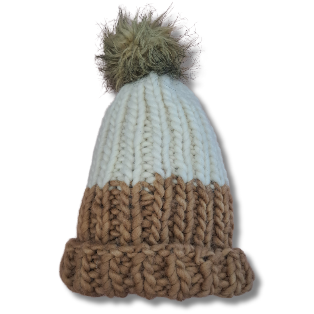 Bloom Natural Dyed Wool Beanie