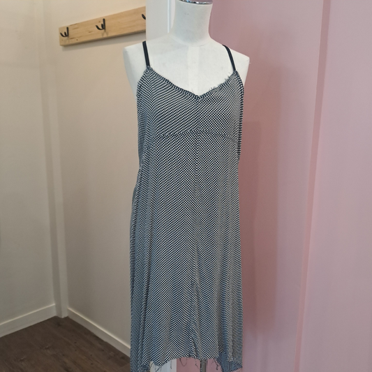 Company Of Strangers - Star Print Racer Back Dress - Size 10