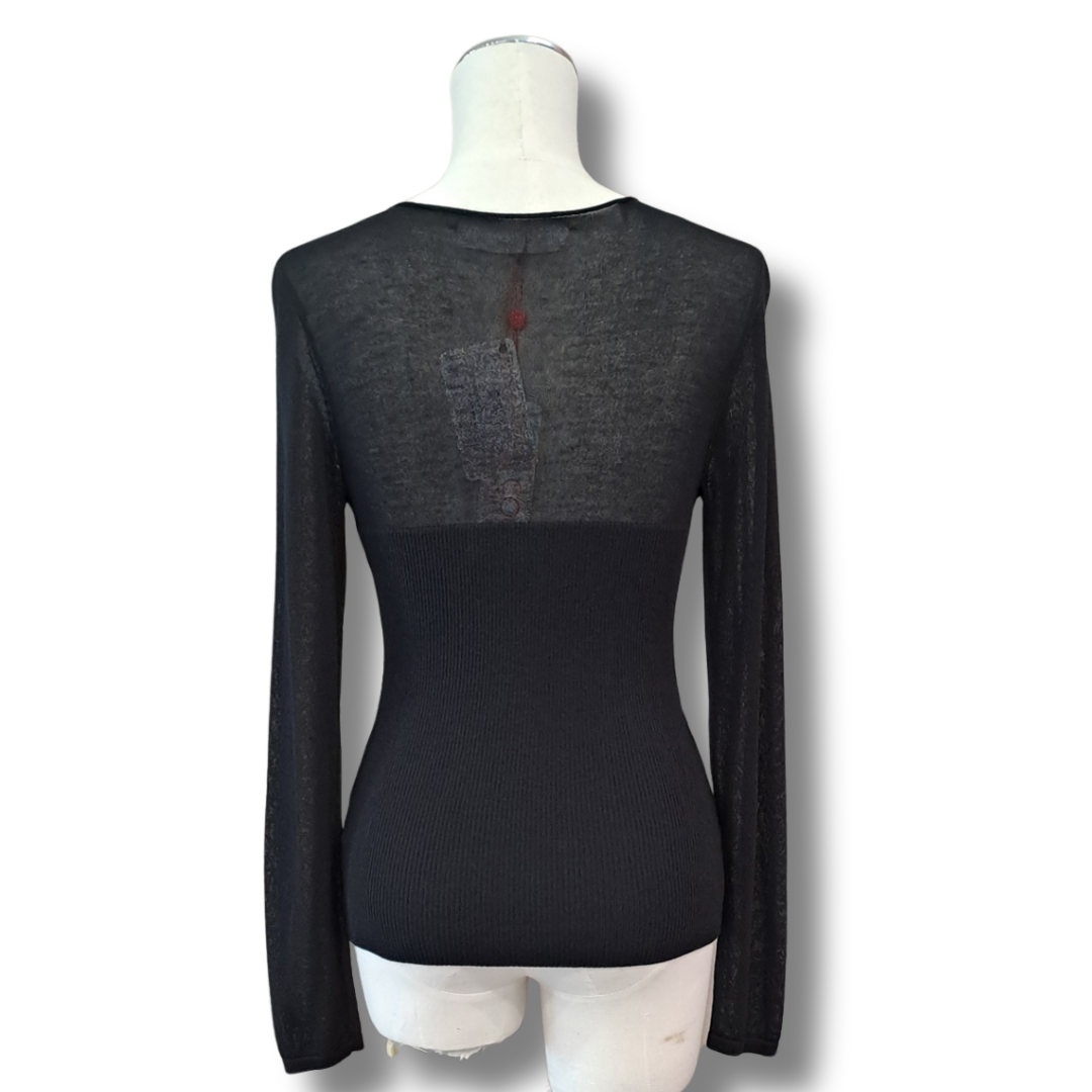 Coop - A Little Knit Top - Size S - BNWT - Back