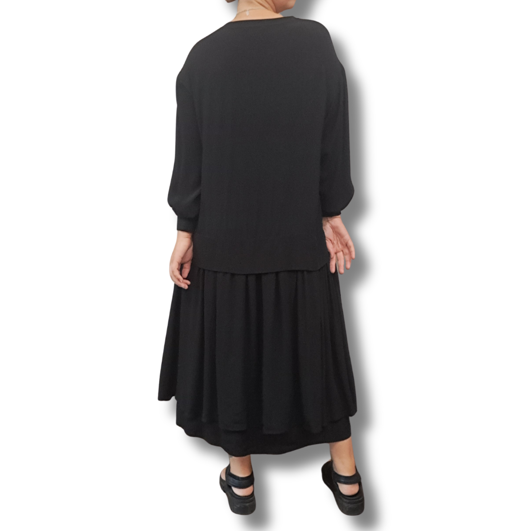 Curate - Like The Crepe Outta You Dress - Back View