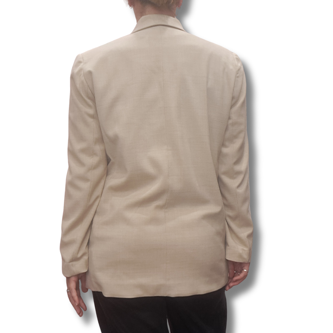 Decjuba - Taupe Blazer - Size M/L - Back