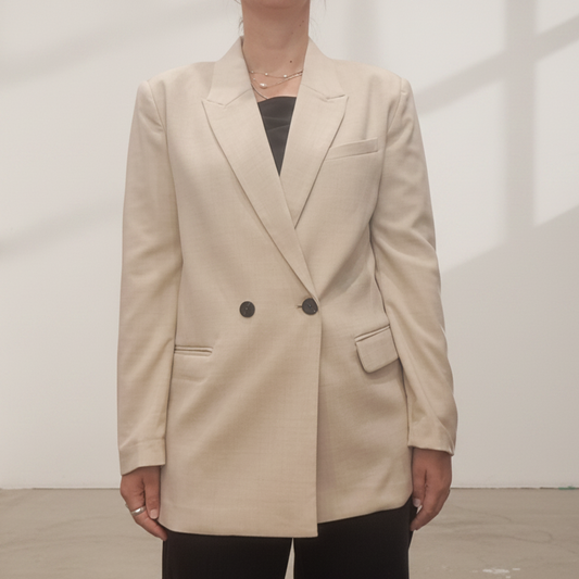 Decjuba - Taupe Blazer - Size M/L - Front