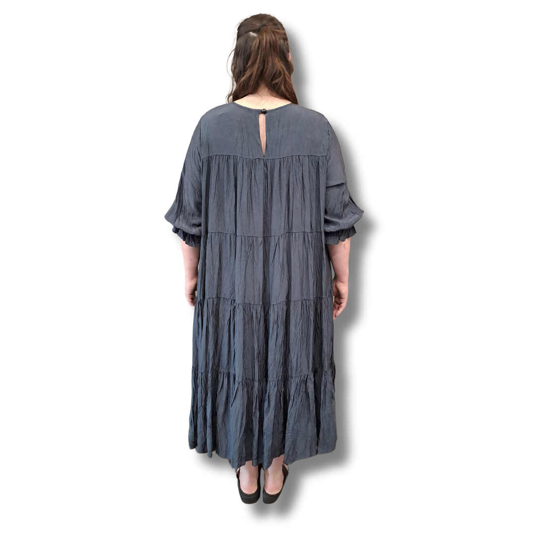 Deeanne Hobbs - Cascade Dress - Size 2XL - Back View