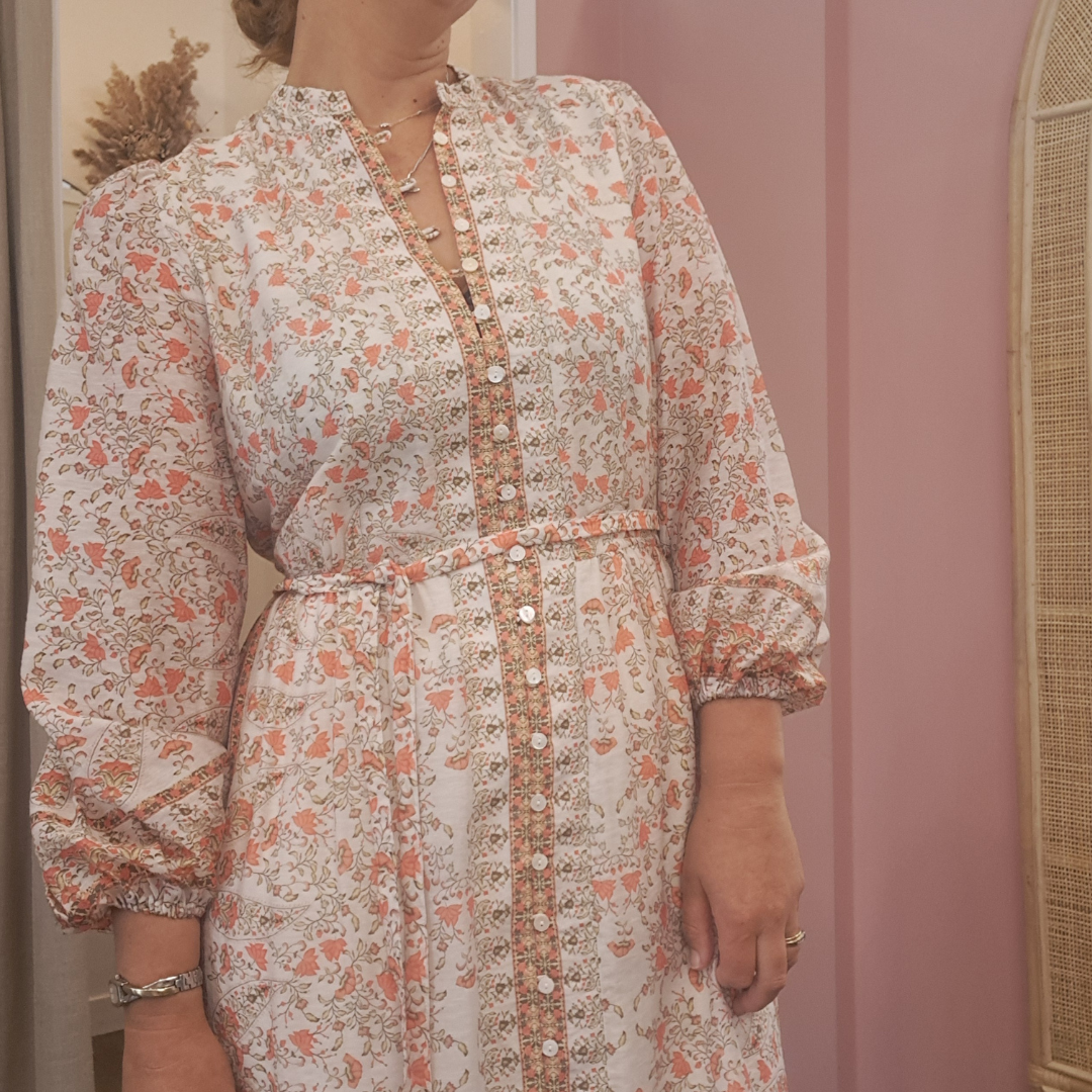 Forever New - Harmony Print Shift Dress - Size 12