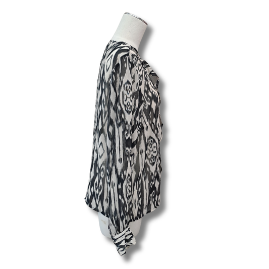 Garcia - Zebra Shirt Blouse - Size M - BNWT - Side