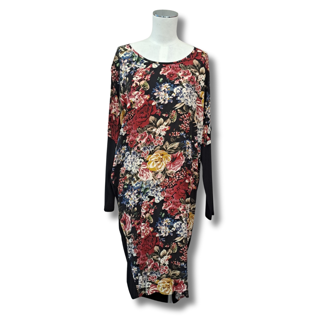 Gloss by Shine On - Cassia Floral Front Dress - Size 12 - Front View