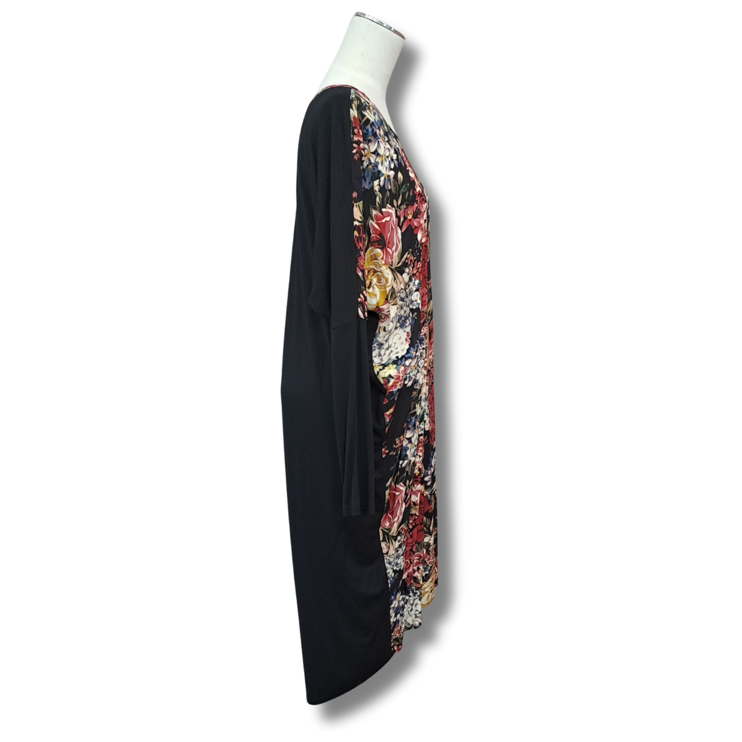 Gloss by Shine On - Cassia Floral Front Dress - Size 12 - Side View