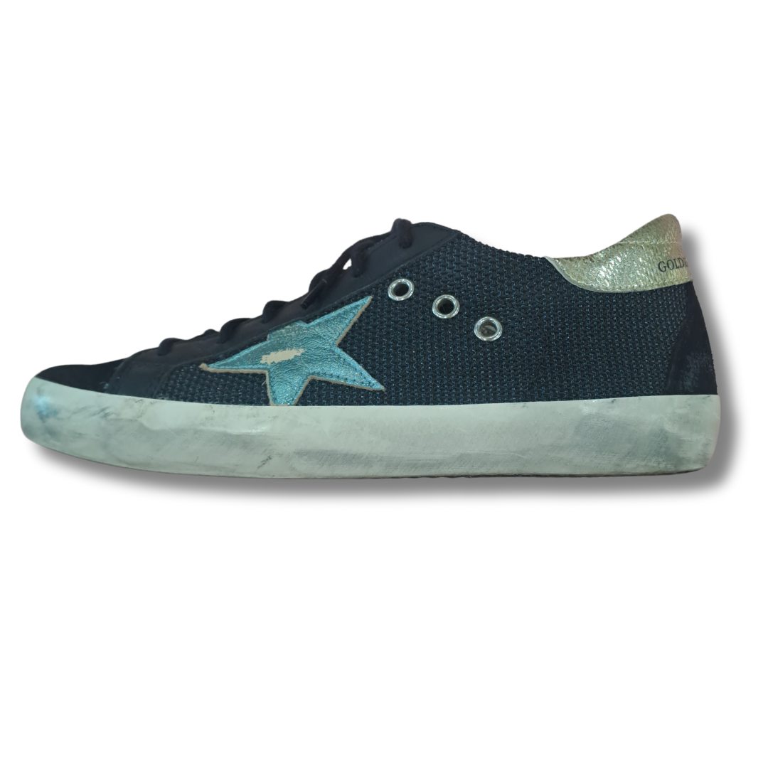 Golden Goose - Super-star New Leather Low Top Sneakers
