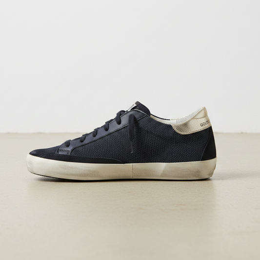 Golden Goose - Super-star New Leather Low Top Sneakers