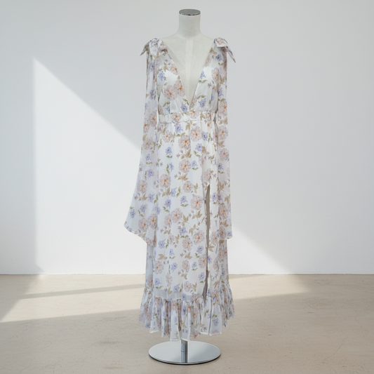 Hello Molly - Beauty Of Springtime Maxi Dress - Size 12 - Front