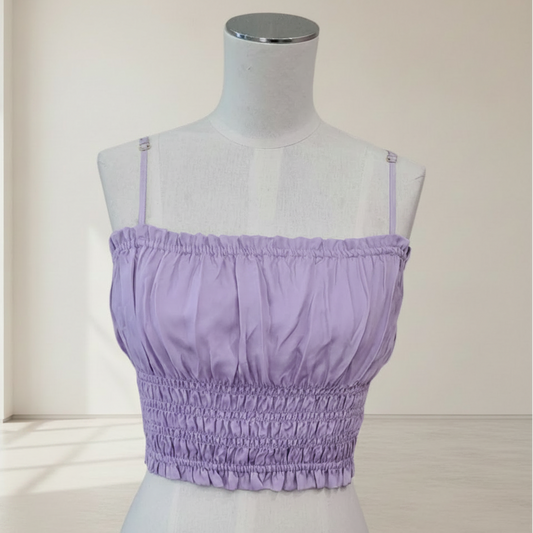 Huffer - Misa Puff Bandeau Top - Size 8 - Front View