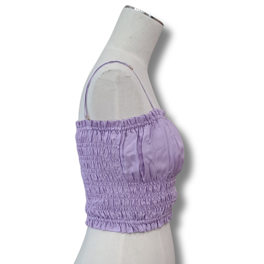 Huffer - Misa Puff Bandeau Top - Size 8 - Side View