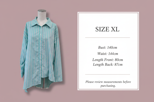 Jellicoe - Professor Shirt - Size XL - Size Chart