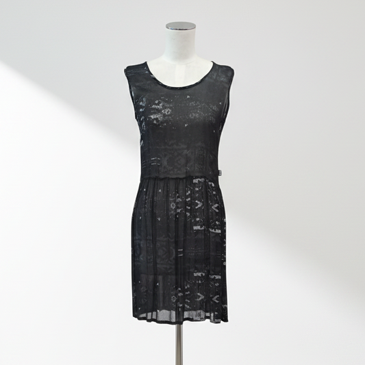 Kilt - Marble Print Mini Dress - Front View