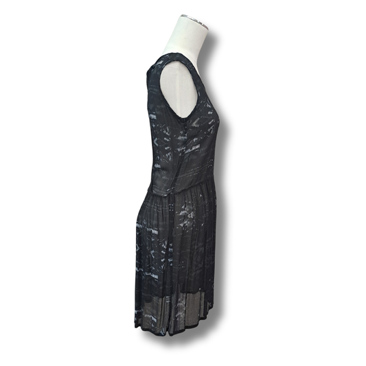 Kilt - Marble Print Mini Dress - Side View