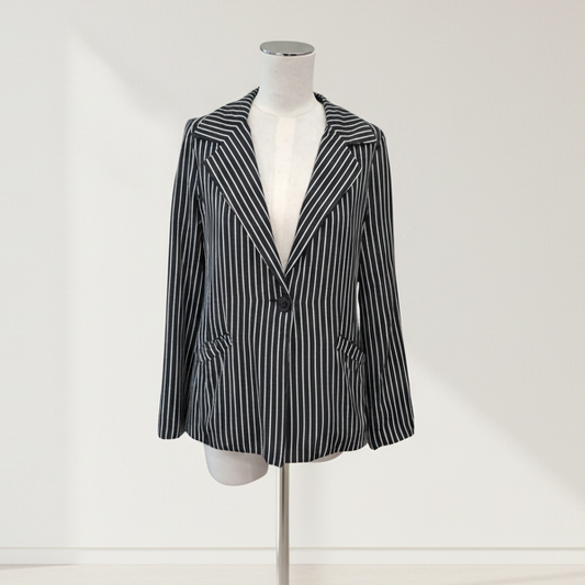 Kilt - Pinstripe Blazer - Front View