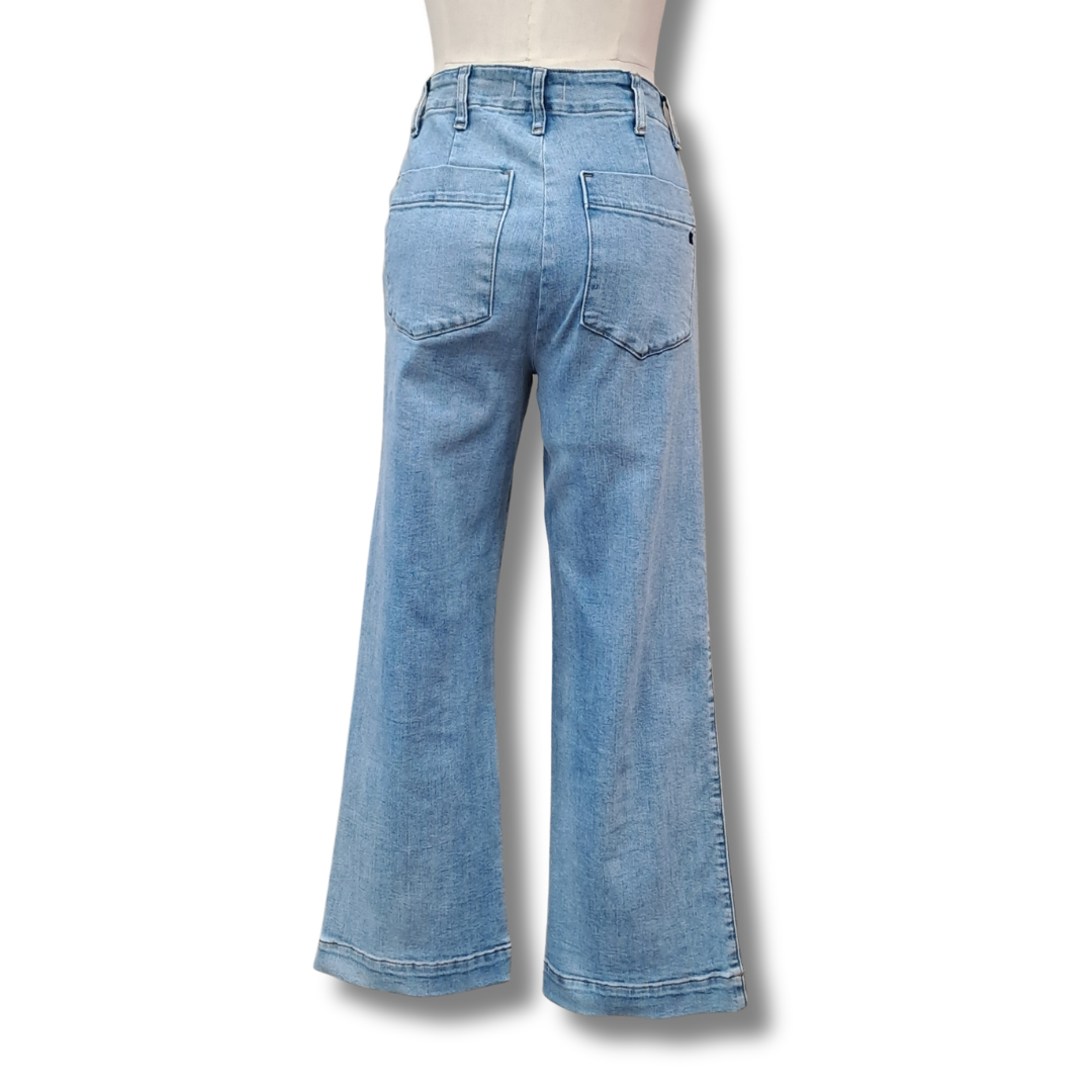 Kireina - Wide Leg Jean - Back View