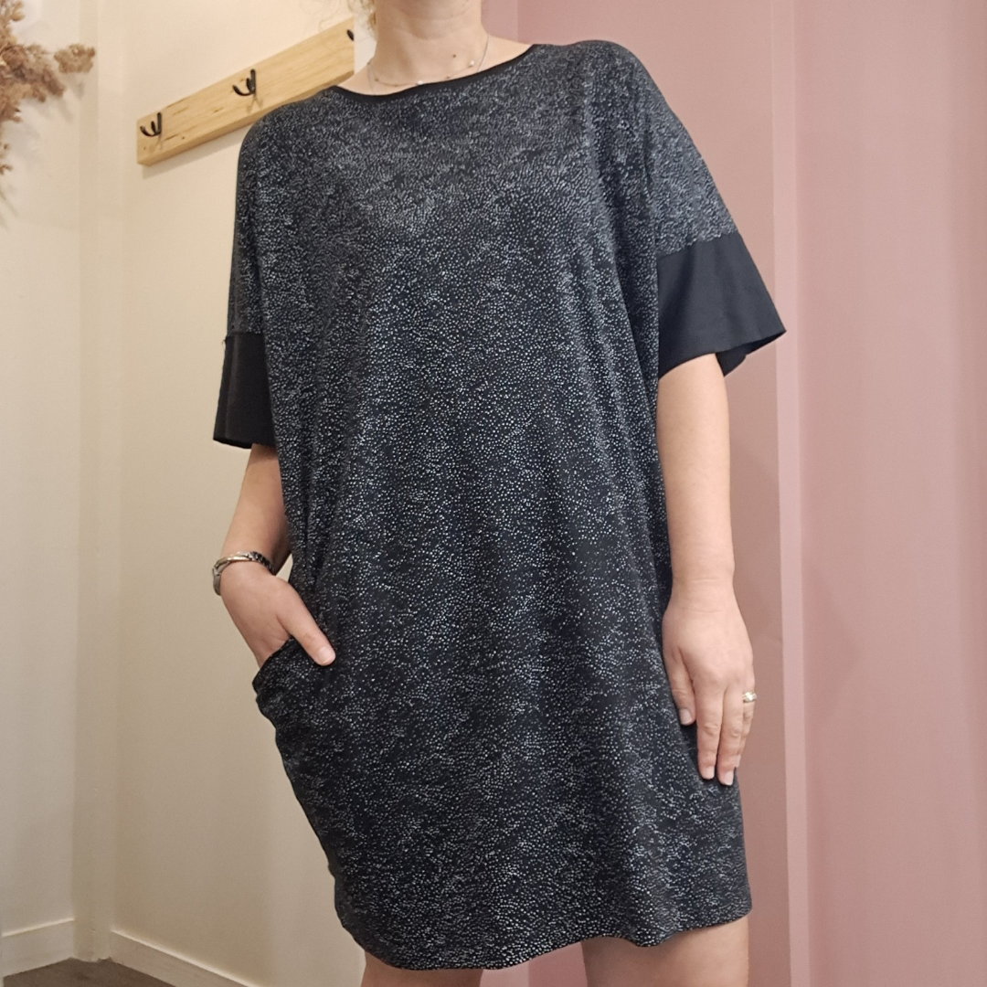 Kowtow - Speckle T-Shirt Dress - Size L