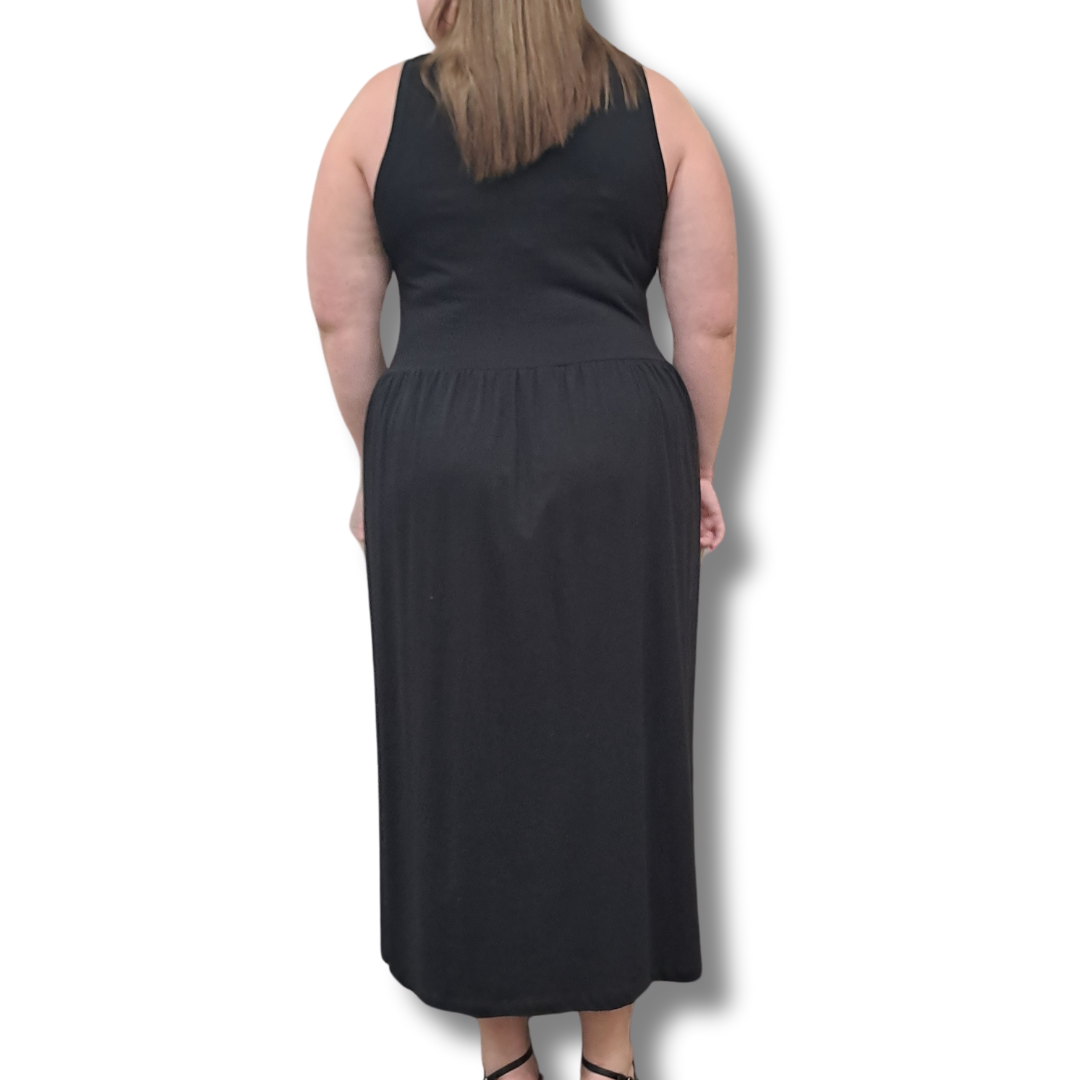 Kowtow - Tiered Tank Dress - Back View