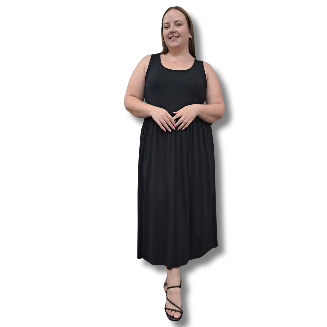 Kowtow - Tiered Tank Dress - Front View