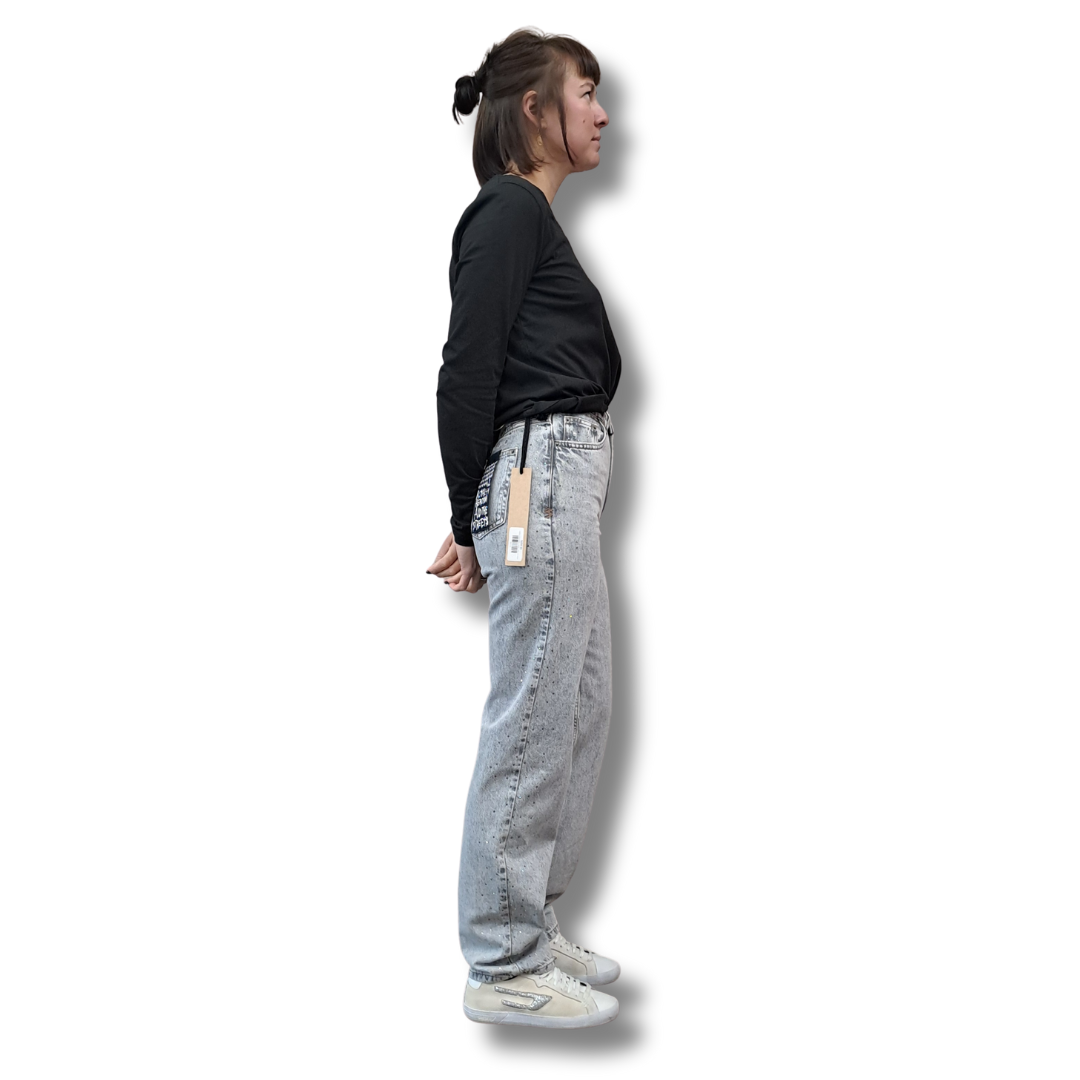 Ksubi - Playback Dime Krystal Trashed Jeans - Side
