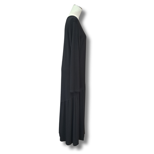 LD+Co Melbourne - Black Maxi Knit Dress - Size L - Side