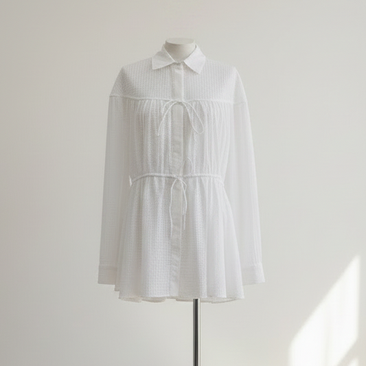 Lounge The Label - Innes Shirt - Size 10 - Front
