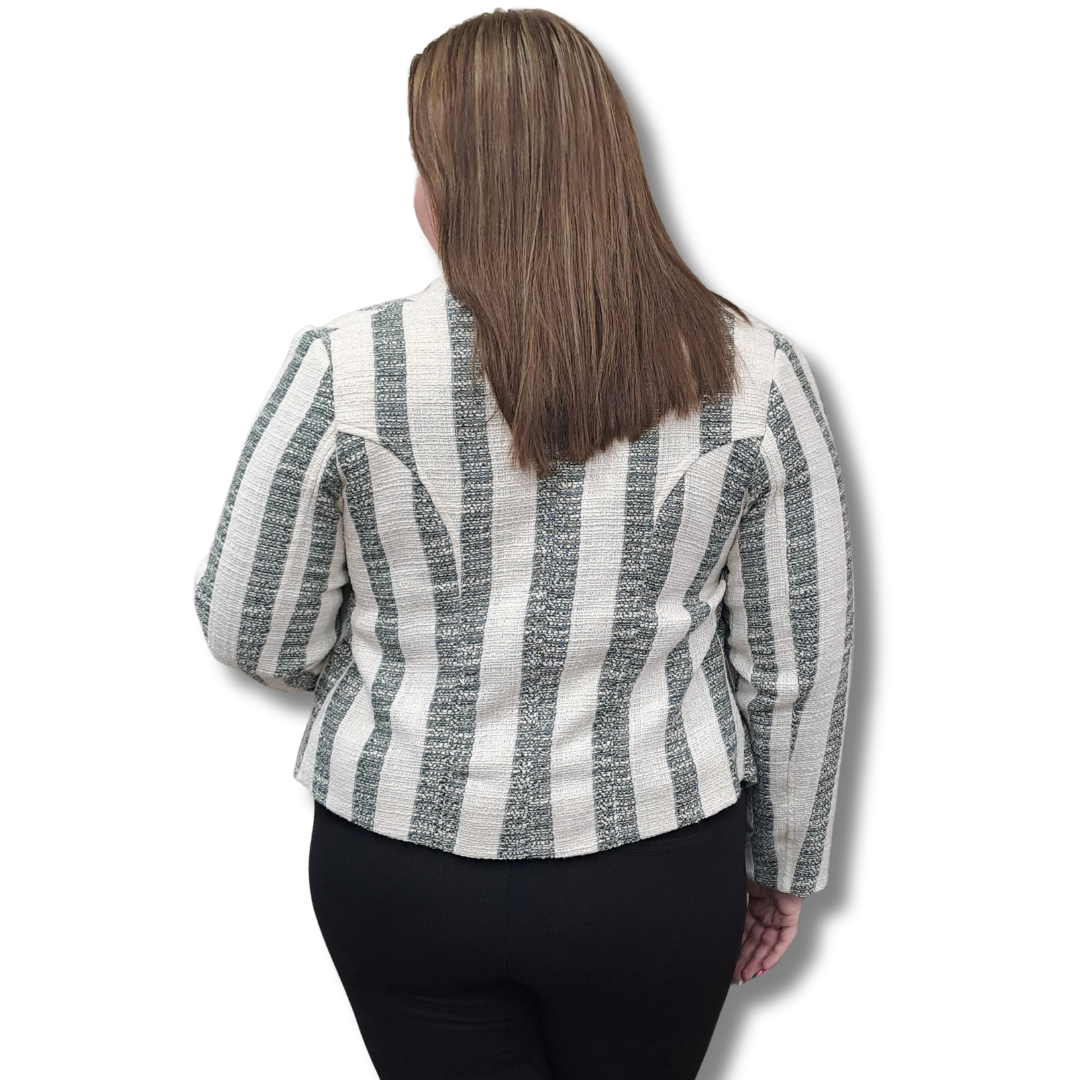 Lushington - Limited Edition Woven Jacket - Size 18 - Back