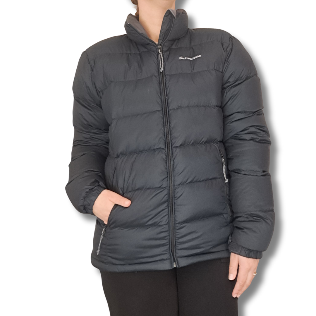 Macpac - Duck Down Fill Puffer Jacket - Size M - Front