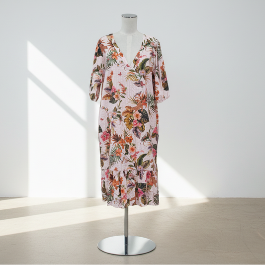 Madly Sweetly - Jungle Print Dress - Size 16