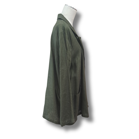 Marco Polo - Linen Jacket - Size 18 - Side