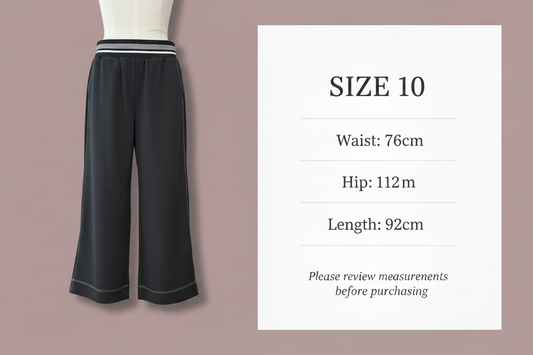 Marco Polo - Travel Pant - Size 10 - Size Chart