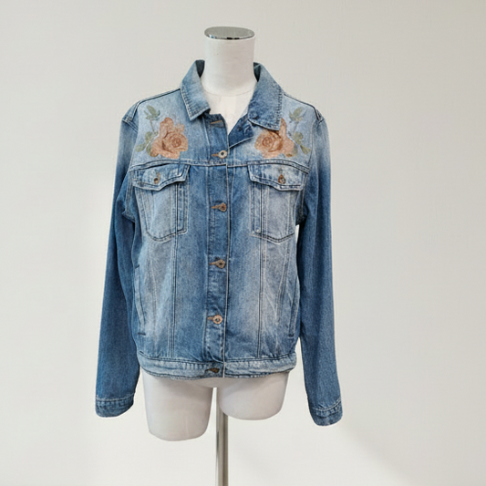 Mavi Jeans - Katy Rose Embroidered Jacket - Size L