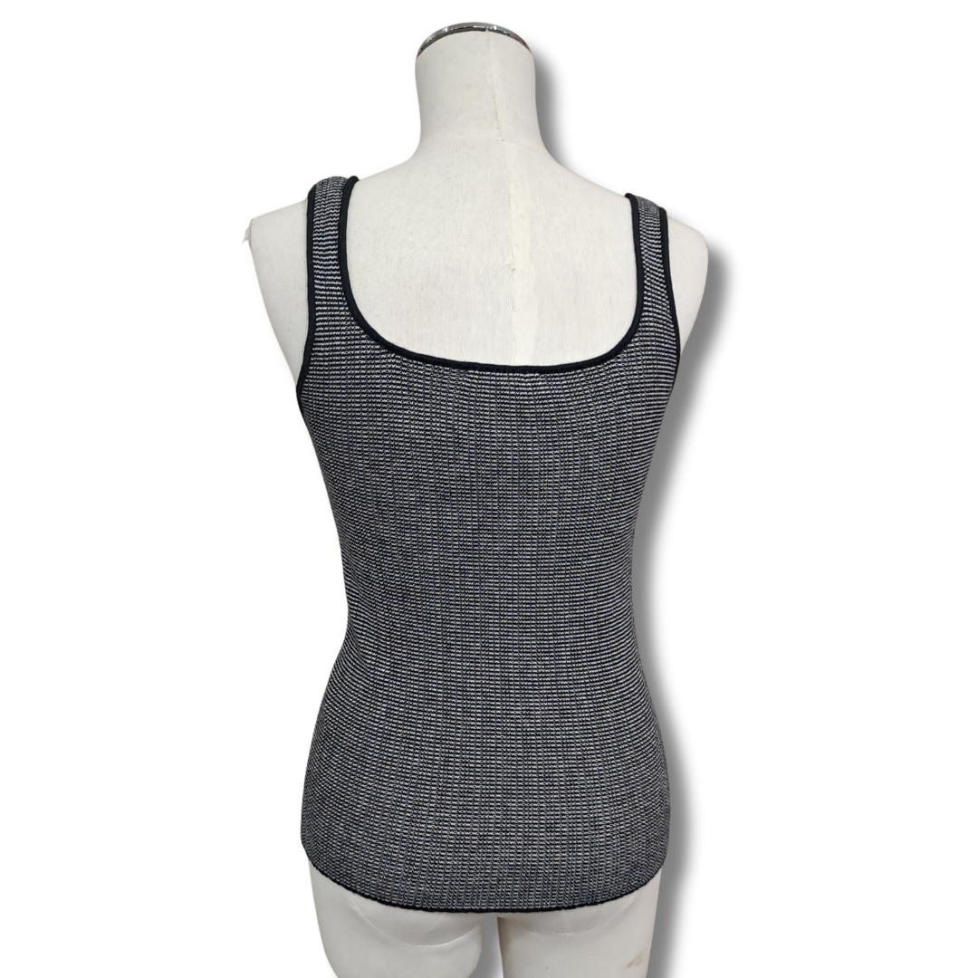 Max - Cotton Cashmere Knitted Tank - Size S - Back