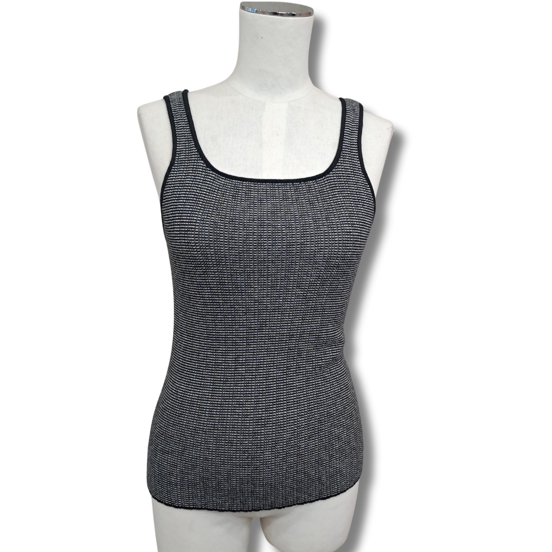 Max - Cotton Cashmere Knitted Tank - Size S - Front