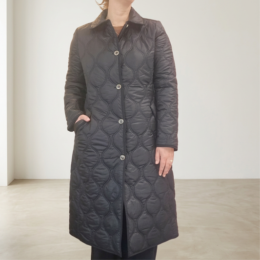 Moke - Lissy Quilted Coat - Size M - Front