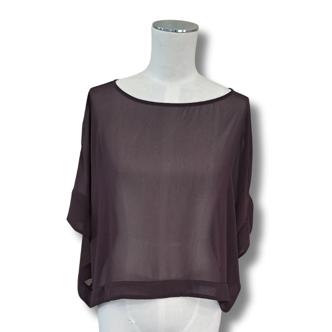 Moochi - Followed Crop Top - Front View
