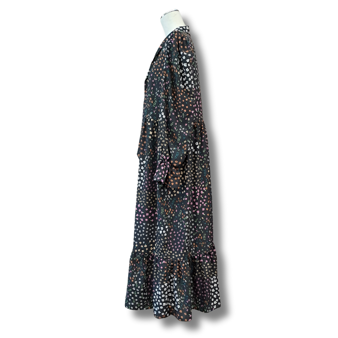 Never Fully Dressed - Floral Garden Maxi Dress - Side