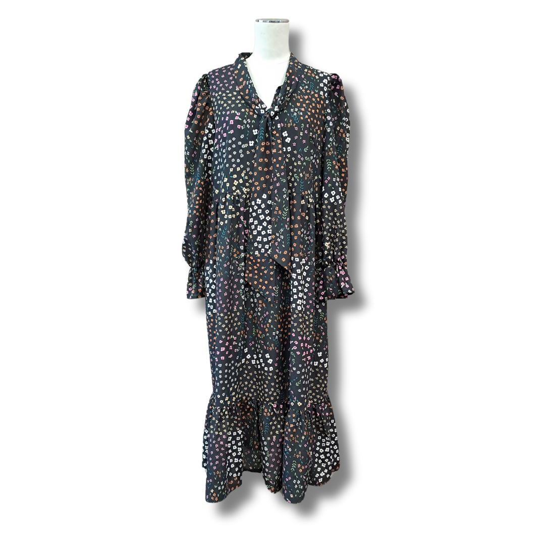 Never Fully Dressed - Floral Garden Maxi Dress -Front