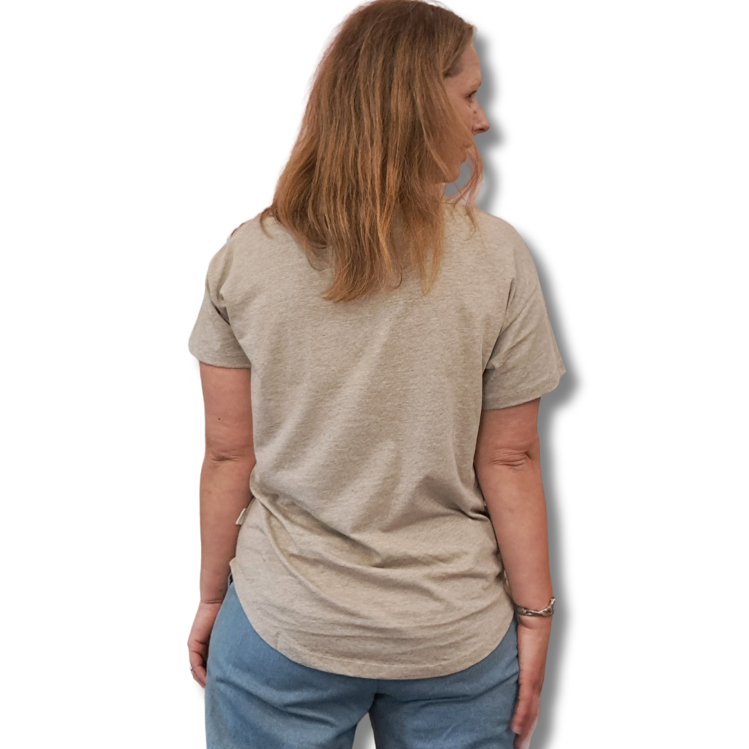 Organic Cotton Tee - Avocado - Back