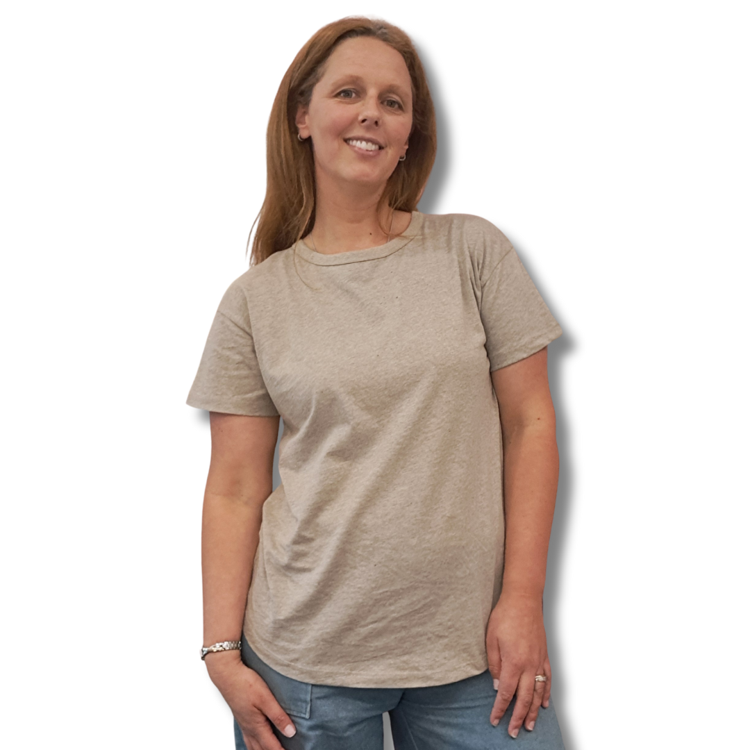 Organic Cotton Tee - Avocado - Front